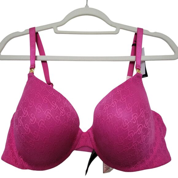 Victoria's Secret Pink The Icon Push Up Demi Bra Size 38D - Picture 1 of 6